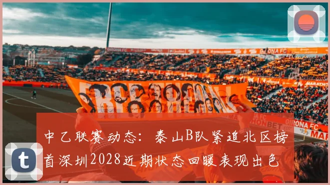 中乙联赛动态：泰山B队紧追北区榜首深圳2028近期状态回暖表现出色